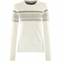 Aclima DesignWool Marius Crew Neck Top Women gråfjell