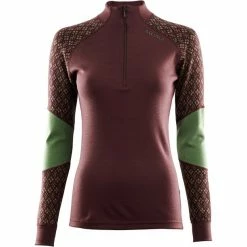 Aclima DesignWool Glitre Mockneck Women furu