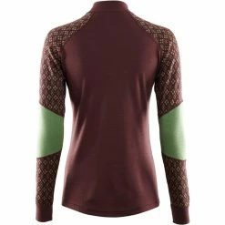 Aclima DesignWool Glitre Mockneck Women furu -Training Shirts Shop aclima designwool mockneck women furu 3