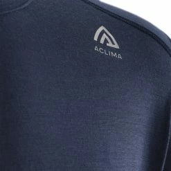 Aclima LightWool Sports Shirt Men navy blazer/north atlantic -Training Shirts Shop aclima lightwool sports shirt men navy blazer north atlantic 4