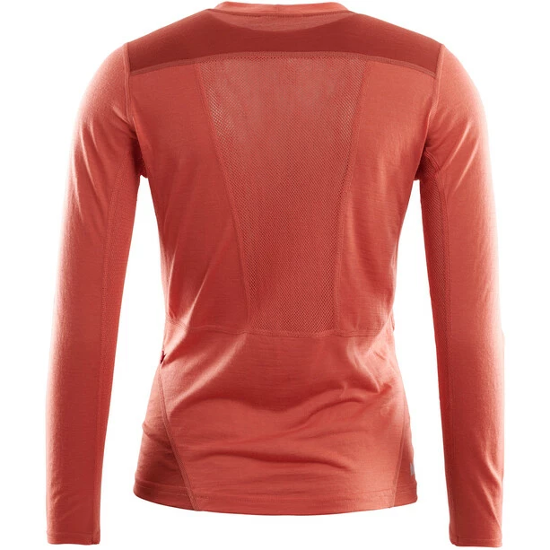 Aclima LightWool Sports Shirt Women burnt sienna/red ochre 5 Aclima LightWool Sports Shirt Women burnt sienna/red ochre - Image 3