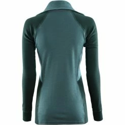 Aclima WarmWool Polo Women north atlantic/green gables/reef waters 7 Aclima WarmWool Polo Women north atlantic/green gables/reef waters -Training Shirts Shop aclima warmwool polo women north atlantic green gables reef waters 3