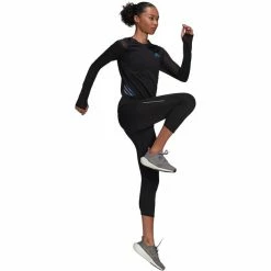 Adidas Adizero Longsleeve Shirt Women black -Training Shirts Shop adidas adizero longsleeve shirt women black 4