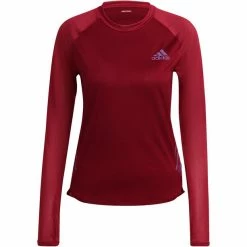 Adidas Adizero Longsleeve Shirt Women legacy burgundy