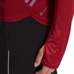 Adidas Adizero Longsleeve Shirt Women legacy burgundy -Training Shirts Shop adidas adizero longsleeve shirt women legacy burgundy 5