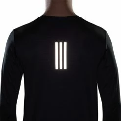 Adidas OTR Long Sleeve Shirt Men black/reflective silver -Training Shirts Shop adidas otr long sleeve shirt men black reflective silver 3