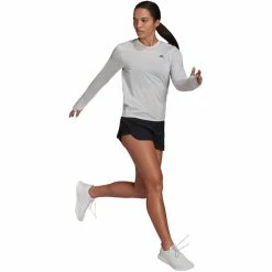 Adidas RI 3B Longsleeve Shirt Women dash grey -Training Shirts Shop adidas ri 3b longsleeve shirt women dash grey 4
