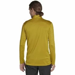 Adidas TERREX Multi Half Zip Longsleeve Shirt Men pulse olive -Training Shirts Shop adidas terrex multi half zip longsleeve shirt men pulse olive 3
