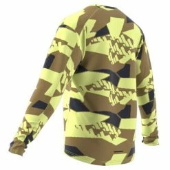 Adidas TERREX Primeblue Trail Graphic Longsleeve Shirt Men pulse yellow -Training Shirts Shop adidas terrex primeblue trail graphic longsleeve shirt men pulse yellow 4