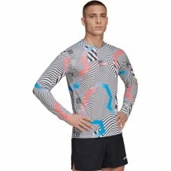 Adidas TERREX Trail Graphic Longsleeve Shirt Men white/black 11 Adidas TERREX Trail Graphic Longsleeve Shirt Men white/black -Training Shirts Shop adidas terrex trail graphic longsleeve shirt men white black 4