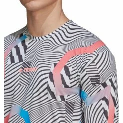 Adidas TERREX Trail Graphic Longsleeve Shirt Men white/black 12 Adidas TERREX Trail Graphic Longsleeve Shirt Men white/black -Training Shirts Shop adidas terrex trail graphic longsleeve shirt men white black 5