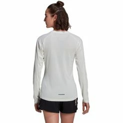 Adidas TERREX Trail Longsleeve Shirt Women white -Training Shirts Shop adidas terrex trail longsleeve shirt women white 3