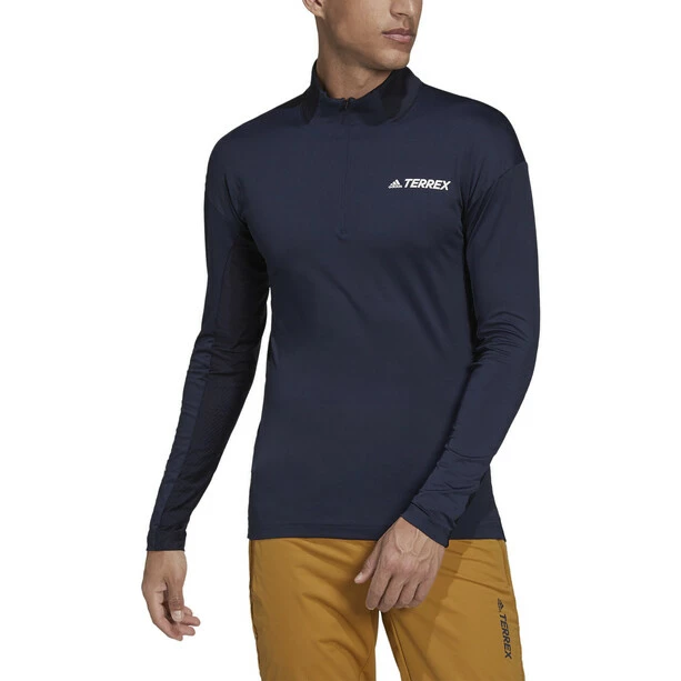 Adidas TERREX XPR Longsleeve Shirt Men legend ink 4 Adidas TERREX XPR Longsleeve Shirt Men legend ink - Image 2