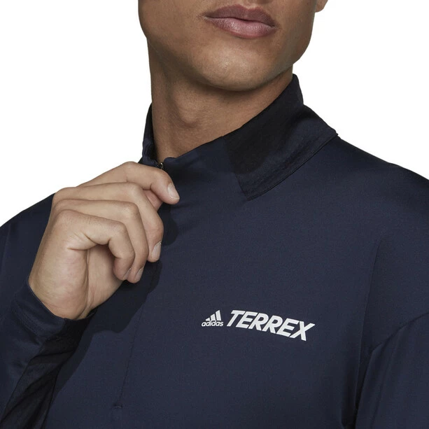 Adidas TERREX XPR Longsleeve Shirt Men legend ink 8 Adidas TERREX XPR Longsleeve Shirt Men legend ink - Image 6