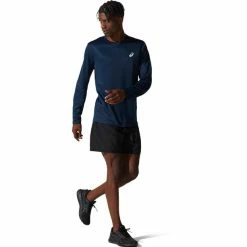 Asics Core LS Top Men french blue -Training Shirts Shop asics core ls top men french blue 5