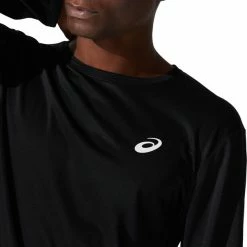 Asics Core LS Top Men performance black -Training Shirts Shop asics core ls top men performance black 4