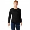 Asics Core LS Top Women performance black 1 Asics Core LS Top Women performance black -Training Shirts Shop asics core ls top women performance black 1