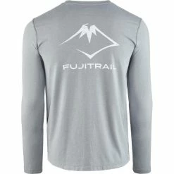 Asics Fuji Trail LS T-Shirt Men graphite grey -Training Shirts Shop asics fuji trail ls t shirt men graphite grey 3