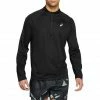 Asics Icon LS 1/2 Zip Top Men performance black/carrier grey -Training Shirts Shop asics icon ls 1 2 zip top men performance black carrier grey 1