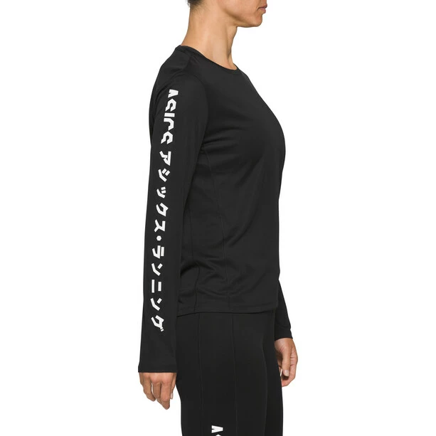 Asics Katakana LS Top Women performance black 5 Asics Katakana LS Top Women performance black - Image 3