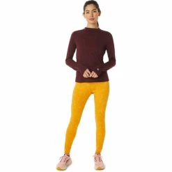 Asics Runkoyo Mock Neck LS Top Women deep mars -Training Shirts Shop asics runkoyo mock neck ls top women deep mars 4