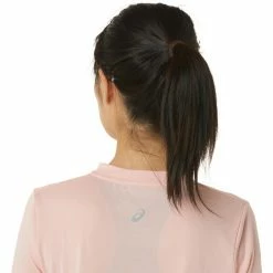 Asics Runkoyo Mock Neck LS Top Women frosted rose -Training Shirts Shop asics runkoyo mock neck ls top women frosted rose 5