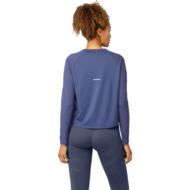 Asics SMSB Run LS Top Women thunder blue/birch 4 Asics SMSB Run LS Top Women thunder blue/birch - Image 2