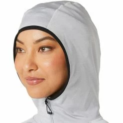 Asics Winter Run Hoodie Women glacier grey heather/performance black -Training Shirts Shop asics winter run hoodie women glacier grey heather performance black 4