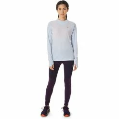 Asics Winter Run LS Top Women soft sky -Training Shirts Shop asics winter run ls top women soft sky 5