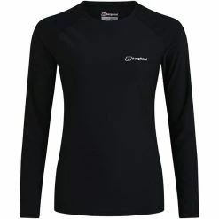 Berghaus 24/7 Base LS Crew Tee Women black/black