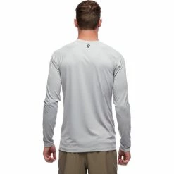 Black Diamond Alpenglow Crew LS Shirt Men pewter -Training Shirts Shop black diamond alpenglow crew ls shirt men pewter 3