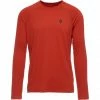 Black Diamond Alpenglow Crew LS Shirt Men red rock -Training Shirts Shop black diamond alpenglow crew ls shirt men red rock 1