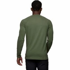 Black Diamond Alpenglow Crew LS Shirt Men tundra -Training Shirts Shop black diamond alpenglow crew ls shirt men tundra 3