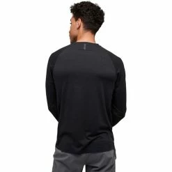 Black Diamond Lightwire LS Tech Tee Men black -Training Shirts Shop black diamond lightwire ls tech tee men black 3