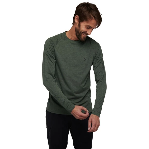 Black Diamond Lightwire LS Tech Tee Men tundra 4 Black Diamond Lightwire LS Tech Tee Men tundra - Image 2