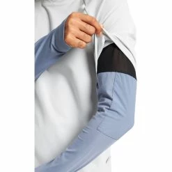 Burton Light Commute LS Shirt Men lunar gray/folkstone gray -Training Shirts Shop burton light commute ls shirt men lunar gray folkstone gray 4