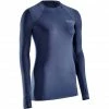 Cep cold weather LS Shirt Women navy 2 Cep cold weather LS Shirt Women navy -Training Shirts Shop cep cold weather ls shirt women navy 1
