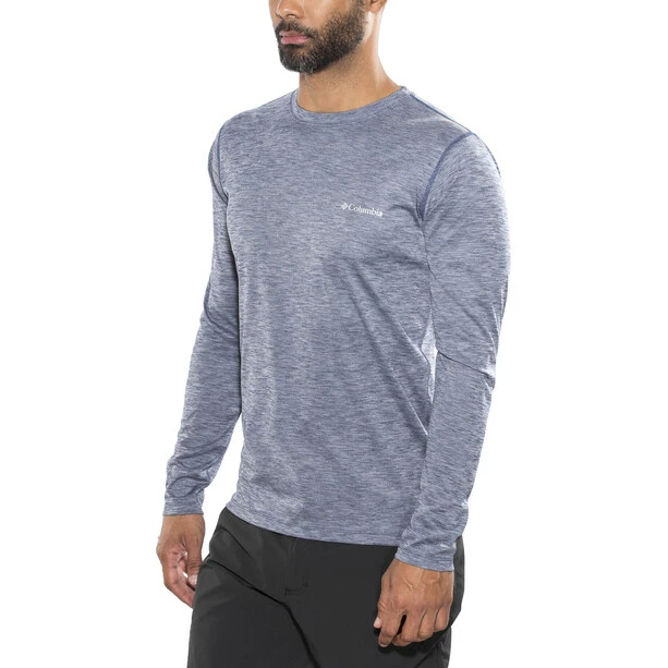 Columbia Zero Rules LS Shirt Men carbon heather 4 Columbia Zero Rules LS Shirt Men carbon heather - Image 2