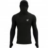 Compressport 3D Ultralight Racing Thermo Hoodie black -Training Shirts Shop compressport 3d ultralight racing thermo hoodie black 1