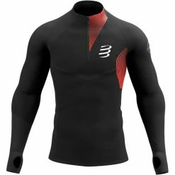 Compressport Winter Trail Postural LS Top Men black
