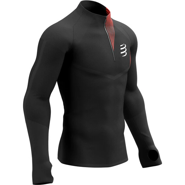 Compressport Winter Trail Postural LS Top Men black 6 Compressport Winter Trail Postural LS Top Men black - Image 4