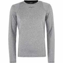 Craft ADV Essence LS Tee Men dark grey melange