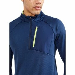 Craft Core Trim Thermal Midlayer Men blaze melange -Training Shirts Shop craft core trim thermal midlayer men blaze melange 4