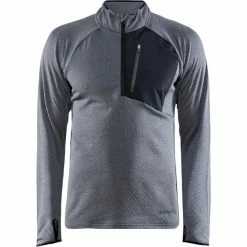 Craft Core Trim Thermal Midlayer Men dark grey melange