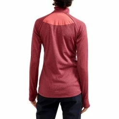 Craft Core Trim Thermal Midlayer Women rhubarb melange -Training Shirts Shop craft core trim thermal midlayer women rhubarb melange 3