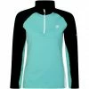 Dare 2b Involved II Stretch LS Top Women canton green/black/white -Training Shirts Shop dare 2b involved ii stretch ls top women canton green black white 1