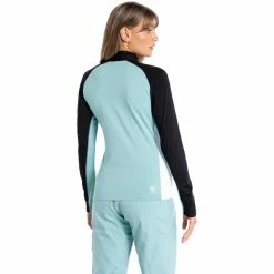 Dare 2b Involved II Stretch LS Top Women canton green/black/white -Training Shirts Shop dare 2b involved ii stretch ls top women canton green black white 5