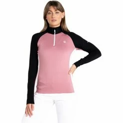 Dare 2b Involved II Stretch LS Top Women mesa rose/black/white -Training Shirts Shop dare 2b involved ii stretch ls top women mesa rose black white 4