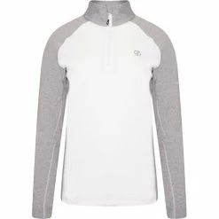 Dare 2b Involved II Stretch LS Top Women white/ash grey marl