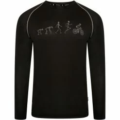 Dare 2b Righteous II LS Tee Men black -Training Shirts Shop dare 2b righteous ii ls tee men black 2